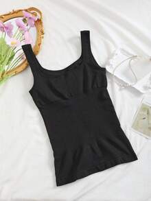 女士吊带背心 收腹塑身衣 无缝压缩背心 塑身衣