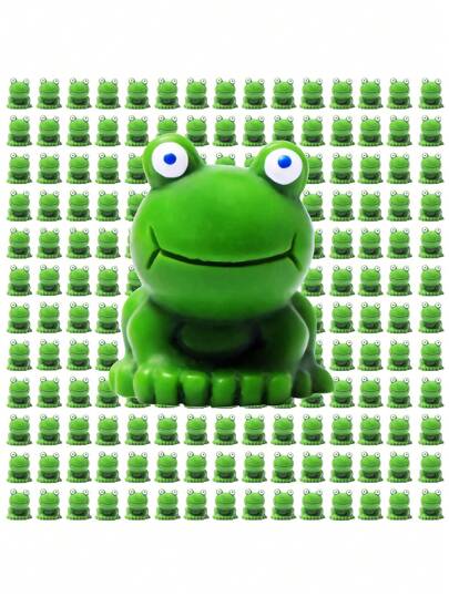 5/10/20/30/100PCS Tiny Frog Mini Resin Frogs Miniature Plastic Green Frog Figures For Craft, Garden Decor, Home Decorations,Room Decoration,Autumn Decoration,Gift,Valentine's Day Gifts