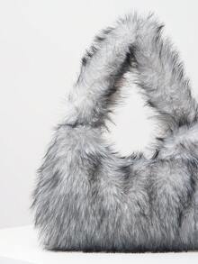 Fall Purse, Premium Style Shoulder Bags,Bridal Patry,Prom Bag,Fur Purse,Prom Accessories ,Holiday Party ,Bag For Women Elegant,Wedding Items,Hobo Handbag(Random Pattern)