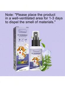 1pc Pet Deodorizer Spray, Removes Odor, Urine Smell, Body Odor For Cats & Dogs, Air Freshener