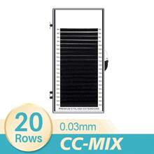 20 排睫毛延长 C CC D 卷曲俄罗斯浓密睫毛 0.03 0.05 0.07 0.10 0.15 0.20 8-15 毫米厚度睫毛簇、睫毛簇、单根睫毛、睫毛、假睫毛 - CC - 查看 56