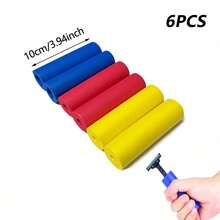 6-Piece Grip Assist Sleeves, 3 Sizes For Daily Items – Utensil Holders, Toothbrush, Pen & Household Aids,Ergonomic Non-Slip Auxiliary Tools