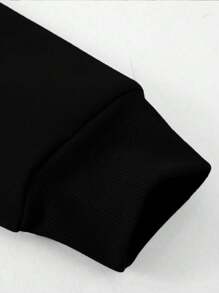 1pc Teen Boys Minimalist Retro Outdoor Pullover Sweater, Knit, Autumn/Winter