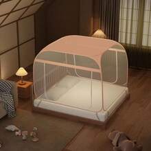 Mosquito Net - Grau (Einzeltür, ganzer Boden), staubdichte Oberseite - Übersicht 9