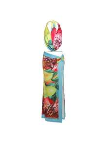 2025 Summer New Women's Clothing Fashion Sexy Halter Neck Open Back Top Split Skirt Set - 彩色 - 查看 5