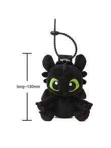 Universal Pictures 官方授权《驯龙高手》无牙仔毛绒背包挂件，可爱包包吊坠，钥匙扣毛绒装饰，卡通治愈系毛绒玩偶背包配件，圣诞节生日礼物，送给家人和朋友 - Regular Version - 查看 11