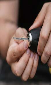 5pcs Windshield Repair Drill Bits, Automotive Windshield Crack Repair Carbide Tungsten Drill Bit For Glass Rock (Black)