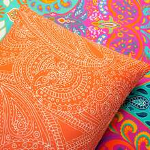 Lush Decor Boho Chic Reversible Cotton Duvet Cover Turquoise/Navy 3Pc Set Full/Queen Halloween-Fall Decor-Room Decor - Xanh ngọc lam/Xanh nước biển - Xem 6