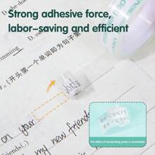 得力12片装透明胶带 - 易撕易粘，高粘性，适用于办公室/工厂
