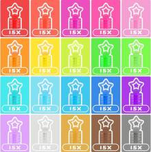 32 Pcs 8 Colors Neon Bubbles Party Favors For Kids, Mini Star Bubble Wand Bulk In Gift Box As Goody Bags Stuffer, Classroom Giveaways, Carnival Prizes Toy, Birthday Treats, Party Supplies For Toddlers,This Is The Best Gift To Give Them On Christmas, Halloween Or A Child's Birthday. - Bubble Blower - View 3