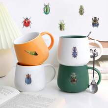 50 件昆虫贴纸 透明贴纸 动物贴纸 趣味贴纸 爬行动物贴纸 3D 贴纸 怪异贴纸 适用于笔记本电脑 滑板 日记本 手机 杯子 吉他 行李箱 电脑 冰箱 桌子 - 彩色 - 查看 5