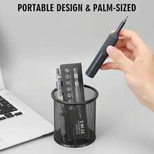 Juego de destornilladores de precisión 27 en 1, puntas magnéticas, estilo bolígrafo, Kit de herramientas de reparación Manual para gafas, reloj, PC, joyeros, portátil, B4ZP - 27 en 1 PLUS - Ver 8