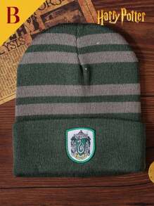 Harry Potter Wizard School Christmas Gift Set, Slytherin Scarf, Hat, Gloves, Tie, Birthday Gift,  Merchandise - Multicolor - View 22