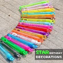 32 Pcs 8 Colors Neon Bubbles Party Favors For Kids, Mini Star Bubble Wand Bulk In Gift Box As Goody Bags Stuffer, Classroom Giveaways, Carnival Prizes Toy, Birthday Treats, Party Supplies For Toddlers,This Is The Best Gift To Give Them On Christmas, Halloween Or A Child's Birthday. - kid bubble - 查看 5
