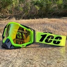 Hot 100 Motorcycle Glasses Goggles Motocross Goggles Helmet MX Moto Dirt Bike ATV Ski Outdoor Sports Glass Scooter Googles Mask - chỉ có kính bảo hộ - Xem 8
