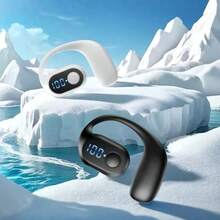 原装无线蓝牙5.3耳机数显单耳塞超长待机商务耳机高清通话耳麦户外 - 彩色 - 查看 1