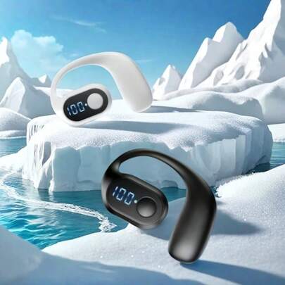 原装无线蓝牙5.3耳机数显单耳塞超长待机商务耳机高清通话耳麦户外