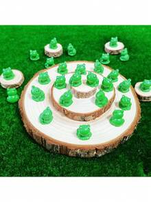 5/10/20/30/100PCS Tiny Frog Mini Resin Frogs Miniature Plastic Green Frog Figures For Craft, Garden Decor, Home Decorations,Room Decoration,Autumn Decoration,Gift,Valentine's Day Gifts