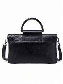 Wzór jest wycinany losowo z tkaniny 1 sztuka PU Wzór krokodyla Damska torba typu crossbody, damska torebka, torba na ramię, kopertówka na imprezę, torebka, portfel, kopertówka, odpowiednia na kolację, imprezę, imprezę, wypoczynek, zakupy