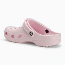 Crocs 经典男女通用粉色牛奶色木屐 10001-6ZW - 粉紅牛奶 - 查看 4