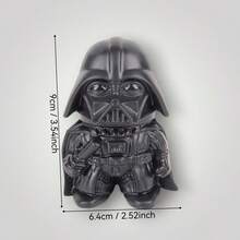 Star Wars 全新热销烟草研磨机，星球大战黑色通用金属锌合金研磨机 - 彩色 - 查看 4