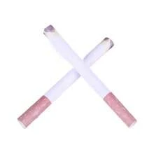 2/4/6 件逼真假香烟和雪茄模型，硅胶材质，愚人节恶作剧礼物，万圣节服装道具，派对恐怖玩具，生日/圣诞节/万圣节礼物 - 彩色 - 查看 3