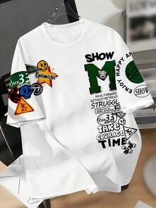 Conjunto hombre, conjunto de camiseta de manga corta entallada y pantalones cortos para hombre, uso casual y de moda para el día a día - Verde - Ver 4