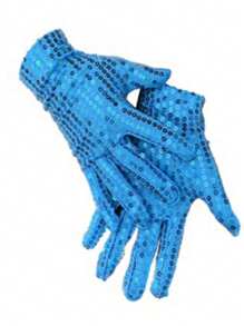 D EXCEED 1/4/5 件 70 年代 80 年代迪斯科和 Y2K 风格亮片手套，男女皆宜 - 非常适合复古角色扮演、迪斯科主题派对和 Y2K 狂欢聚会 - 彩色 - 查看 6