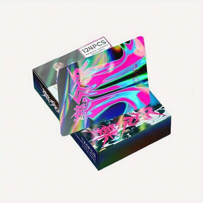 124pcs K-Pop Group S-K Album Stickers And Photos LOMO Cards (60pcs Photo Cards, 64pcs Stickers), Decorative For Notebook, Perfect Gift For Valentine's Day, Christmas