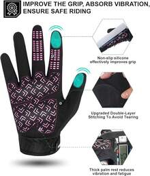 RIGWARL - Guantes de Invierno para Hombres y Mujeres - 109 Rosa - Ver 10