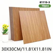10/20/40pcs 3D Wood Grain Self-Adhesive Floor Stickers, Waterproof Wall Stickers, Vintage Anti-Slip Flooring Decals, Removable Vinyl Wall Decals, Waterproof Tile Stickers For Kitchen, Removable Bedroom Wall Decor, Countertop & Furniture Renovation, Suitable For Living Room, Bathroom, Dorm And More Indoor Spaces Floor Tiles Living Room Decor Room Decor Home Decor Wallpaper Wall Paper Floor Tiles Self Adhesive Floor Tiles Peel Stick