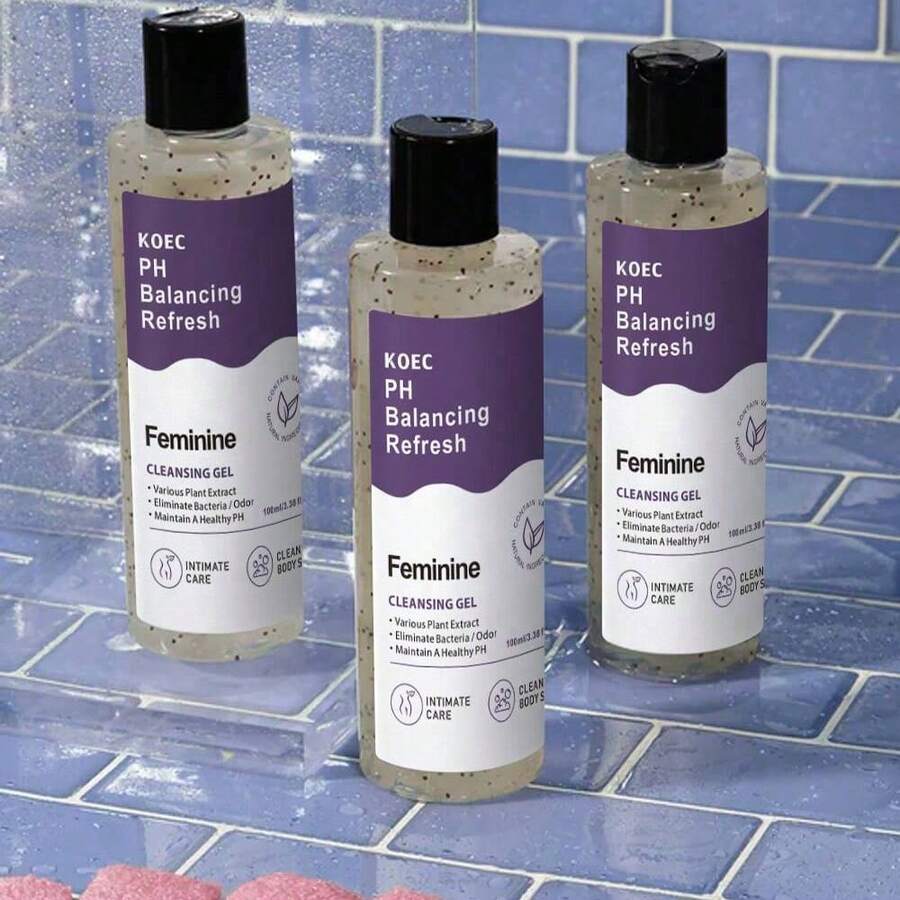 KOEC PH Wash - Natural Intimate Care For Women, Gentle Cleansing, Odor Control, Nourishing - Purple - View 1