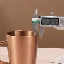 Thickened 304 Stainless Steel Cup, Double-Layer Anti Scald, Water Cup, Coffee Cup, Beverage Cup, Tea Cup, Milk Cup, Easy To Clean, Durable, Drop Resistant, With Handle For Easy Access, Suitable For Home Use, Office, Restaurant, Fast Food Restaurant, Canteen, Beverage Shop, Picnic, Outdoor