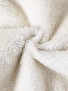 Dziewczęca ciepła kurtka z kapturem w kwiatowy wzór