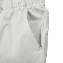 Nike Pantalones rectos casuales de tejido sólido con cintura elástica y cordón, Modelo HQ8893-034 - Negro - Ver 6