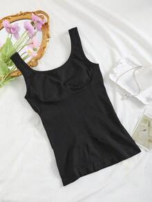 女士吊带背心 收腹塑身衣 无缝压缩背心 塑身衣