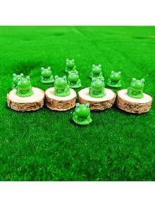 5/10/20/30/100PCS Tiny Frog Mini Resin Frogs Miniature Plastic Green Frog Figures For Craft, Garden Decor, Home Decorations,Room Decoration,Autumn Decoration,Gift,Valentine's Day Gifts