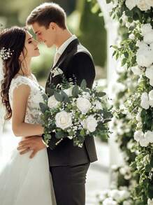 60Pcs 4 Kinds Babys Breath Mixed Eucalyptus Leaves Artificial Flowers For Wedding Vase Bouquet Floral Arrangement Decor Gifts Birthday Graduation, Eucalyptus Stem Artificial Eucalyptus Leaf Stem, Eucalyptus Stem Decoration Fake Green Stem Green Decoration Artificial Flower Bulk For Home And Office Use Artificial Flower Bouquet Center Piece Wedding Decoration Christmas Decoration