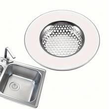 77mm Spülbeckeneinsatz - Küchenspüle Filter, Edelstahl Ablaufkorb, kleine & große Größe, geeignet für Spüle, Waschbecken, Abfluss