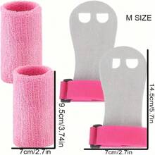 Gymnastics Wrist Wraps Set, Wrist Sweatband And Palm Protection Straps, Wrist Support Sports Accessories, Suitable For Workout, Breathable Moisture-Wicking Sports Wristband, Suitable For Men And Women, Applicable To Tennis, Soccer, Basketball, Running And Other Sports, Elastic Fit, Suitable For Various Activities, Multi-Functional Wrist Support, Fashionable And Practical, Anti-Sweat Wristband, Gym Wrist Gymnastics Wrist Wraps Set