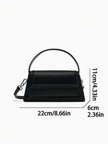 2025 Summer New Brown Mini City Crossbody Bag Black Casual Fashion Hand Bill Shoulder Bag - Black - View 9