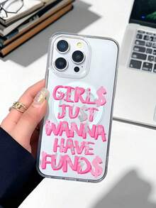 Personalized Girl Print Pattern Premium Magnetic Phone Case For Compatible With IPhone 16e/16/15/14/13/12/11/ProMax/Pro/Plus/XSMax/XS/X, For Compatible With Samsung Galaxy S22/S23/S24/Plus/FE/Ultra,Fashion Female Summer Unique Cases Transparent Shockproof Anti-Drop Ultra-Thin Design Acrylic+Tpu Hard Back Non-Yellowing Clear Protection Cover Men Casing Girl Women Ultimate Protective Fundas Para Protectores De Celulares Accessories Friend Gift Aesthetic Protector Forro De Teléfono - 無色 - 查看 2