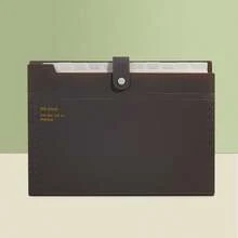 1 个 A4 扩展文件夹，带 5 个隔层，A4 文件夹/文件整理器，适用于办公室、家庭、学校 - 彩色 - 查看 10