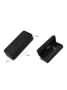 1 Stück rechteckige Brillenetui aus Samt, praktisch und stylisch für Damen und Herren