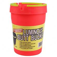 1PC Car Household Ashtray Plastic PVC Glow In The Dark Daily Use Gift - Multicolor - View 7