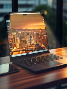 1pc Smart Screen Lamp, Dimmable LED Screen Light Bar, 3-Color Adjustable LED Laptop Screen Lamp, Home/Office Screen Monitor Light Bar - Three Colors Of Light - View 8