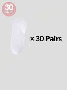 30/20/10/5/3/1 双纯色踝袜，男士袜子，柔软轻便，百搭男女通用袜子，适合健身房 2025 - 彩色 - 查看 11