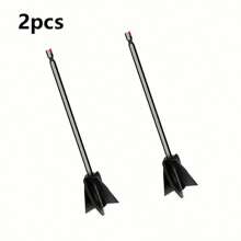 2pcs Plastic Paint Stirring Drill Bit Attachment, Epoxy Resin Stirring Paddle With Standard Hexagonal Shank And Four-Blade Spiral Design For Efficient Mixing, Compatible With Various Drill Bits