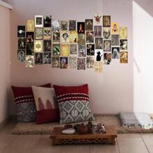 Witchy Room Decor, Aesthetic Witch Home Decor, 50pcs Vintage Posters, Wall DecorWall Collage Kit, Gothic Room Decor For Gifts,10953782