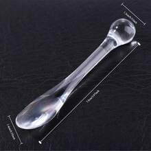 3pcs Reusable Makeup Spatula Mud Mixing Spoon, Beauty Absorption And Application Scoop Makeup - 3 mục - Xem 2